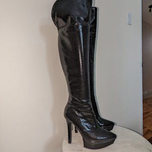 Unique pair of boots